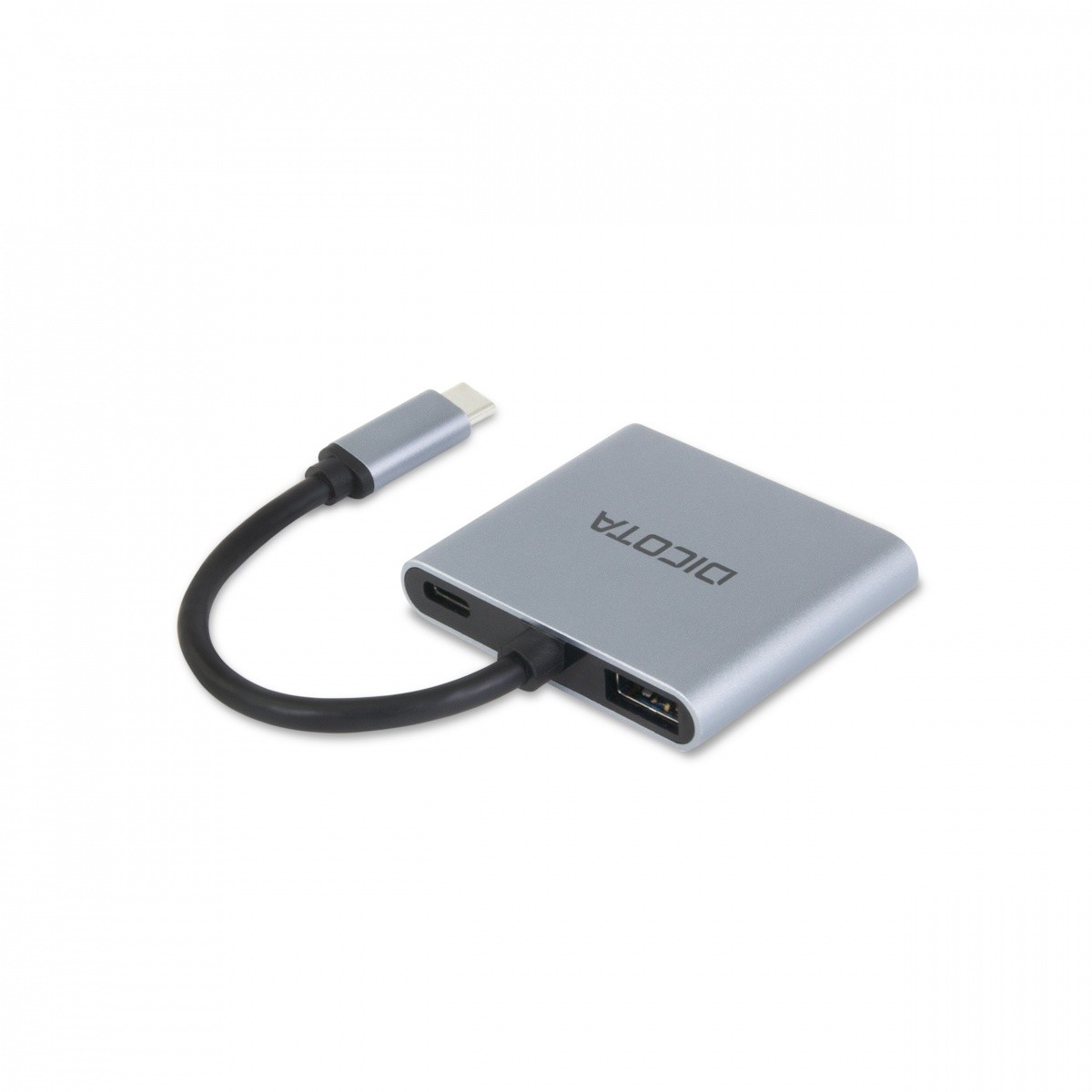 DICOTA USB-C Docking Station Portable 4-in-1, 4K, 2x HDMI, 100W PD 2