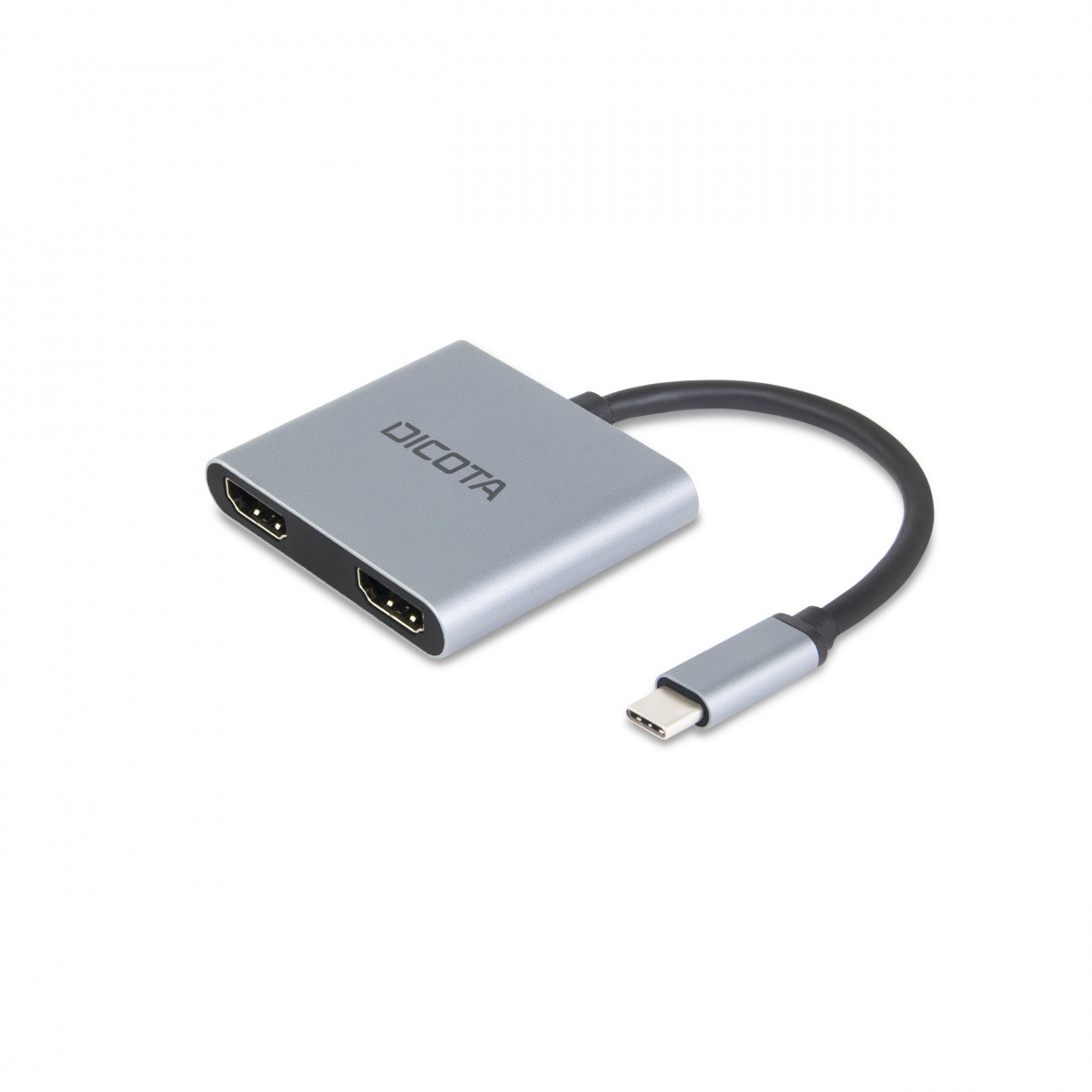 DICOTA USB-C Docking Station Portable 4-in-1, 4K, 2x HDMI, 100W PD 5
