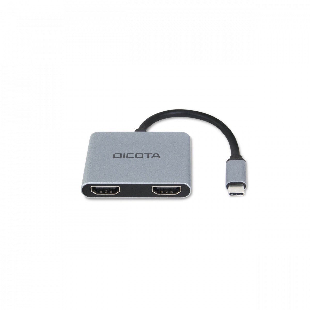 DICOTA USB-C Docking Station Portable 4-in-1, 4K, 2x HDMI, 100W PD 6