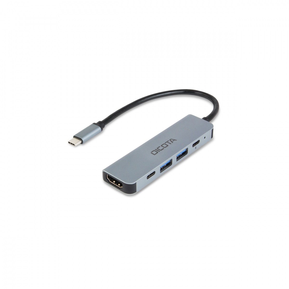 USB-C Hub 5 v 1, video, polnjenje 100W PD
