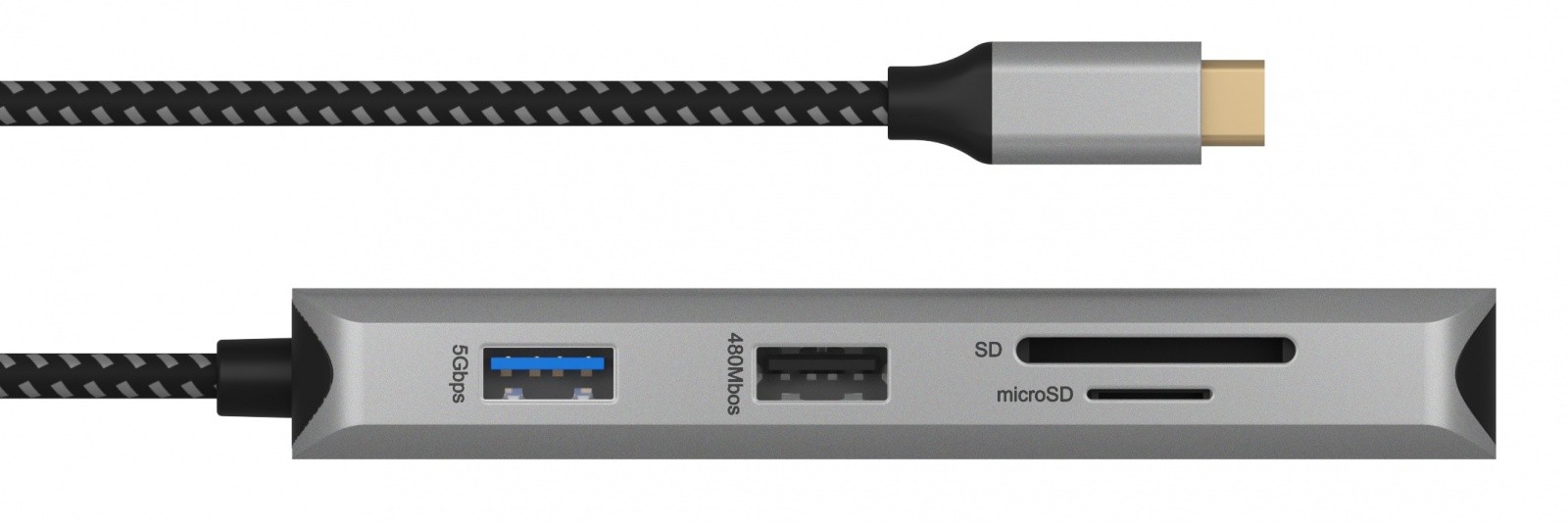 Dockska postaja 9v1 USB-C, 2x HDMI, 4K60Hz, 3xUSB, 100W PD 4