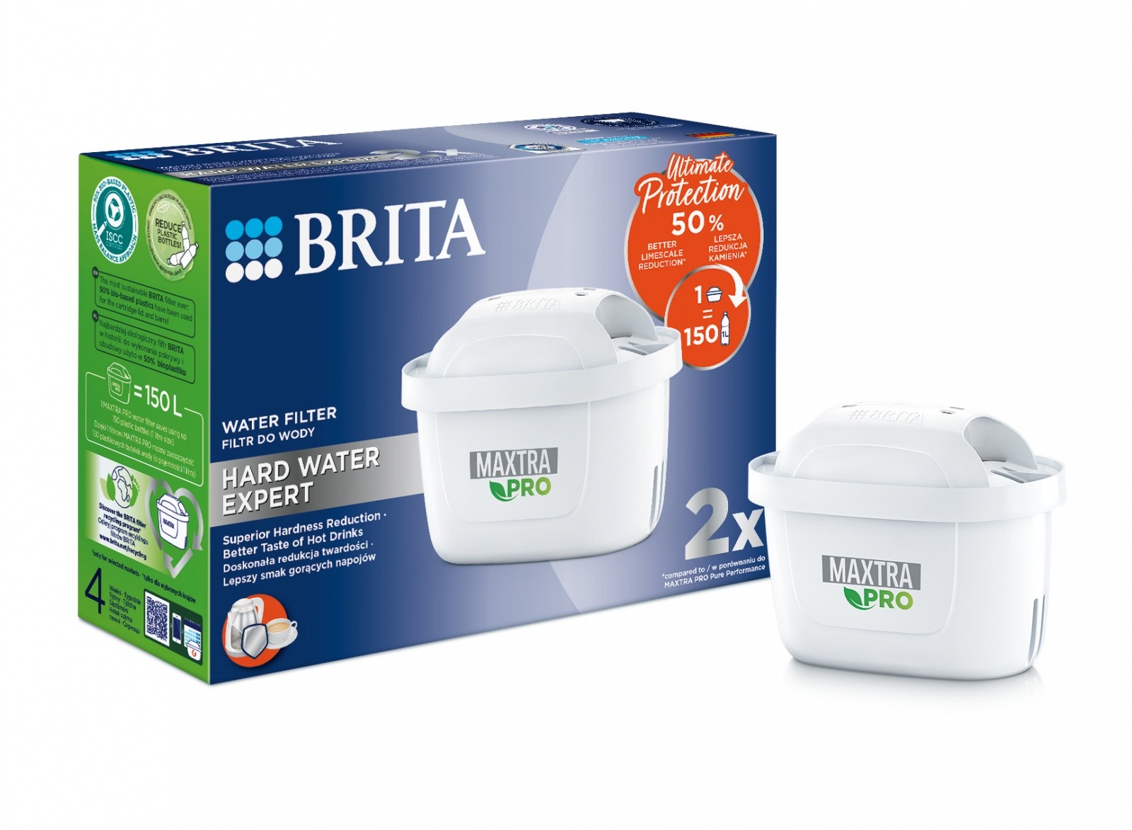 Brita Maxtra PRO Hard Water Expert - 2 nadomestna filtra 2