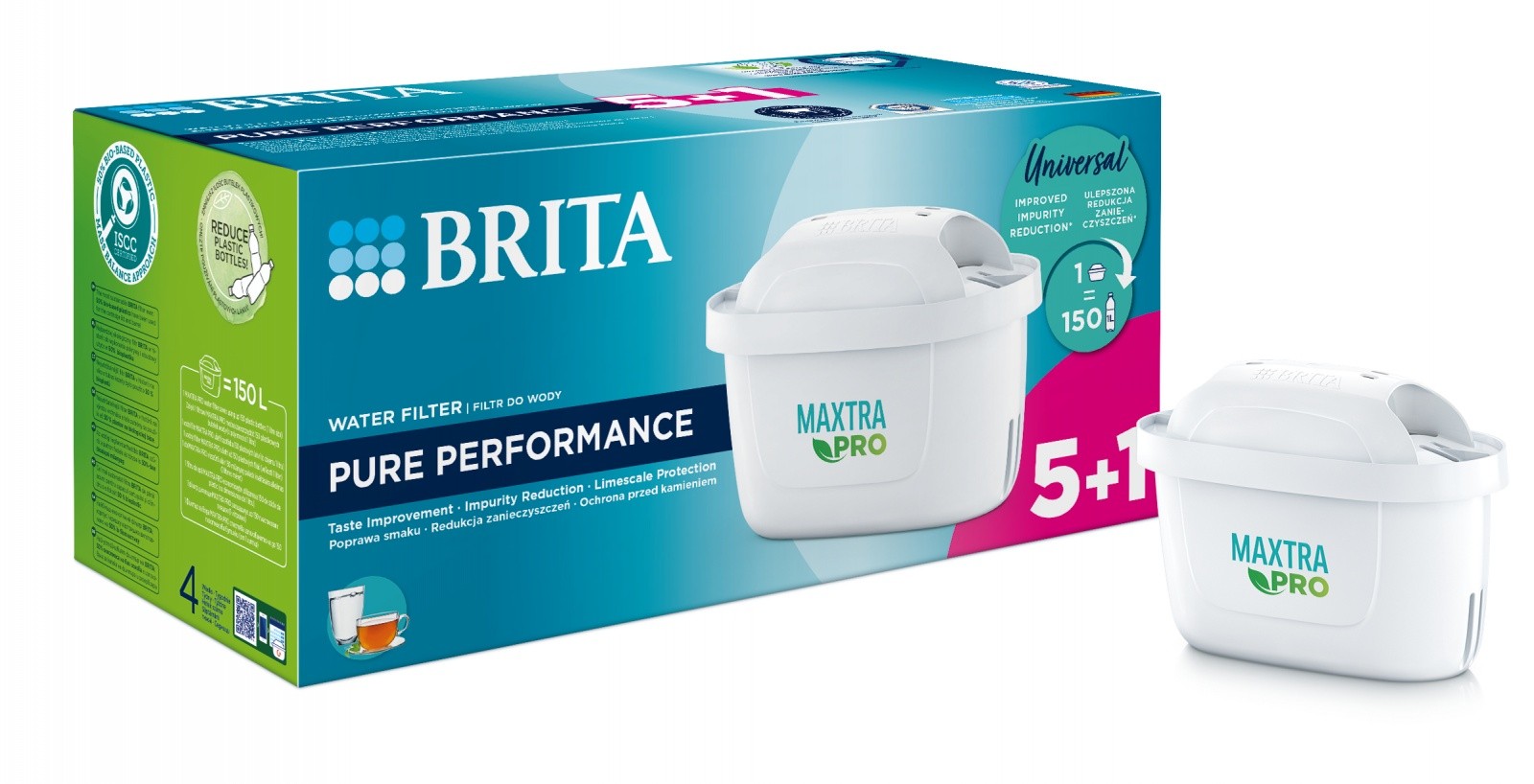 Nadomestni filter Maxtra PRO Pure Performance, 5+1 kos 2