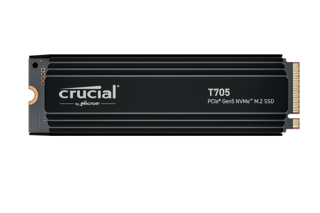 SSD disk T705 4TB M.2 NVMe PCIe 5.0 z radiatorjem