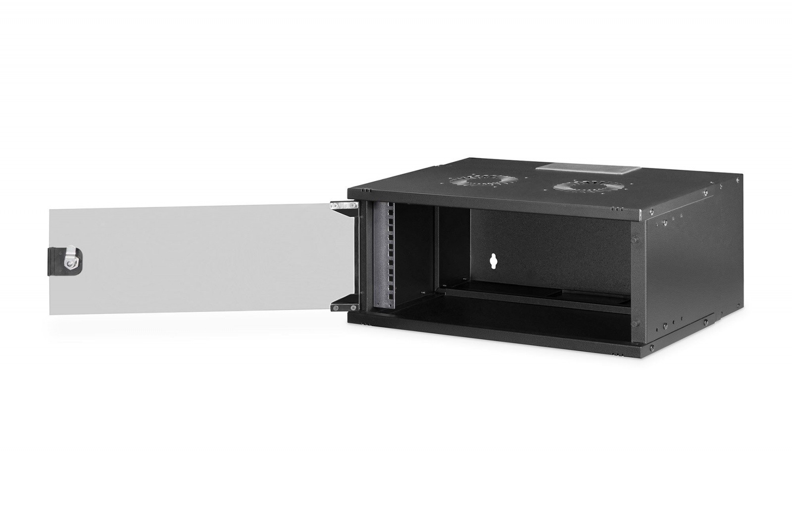 Zidna mrežna ormarić 19" 4U, SOHO PRO 240x540x400 mm, crna 3