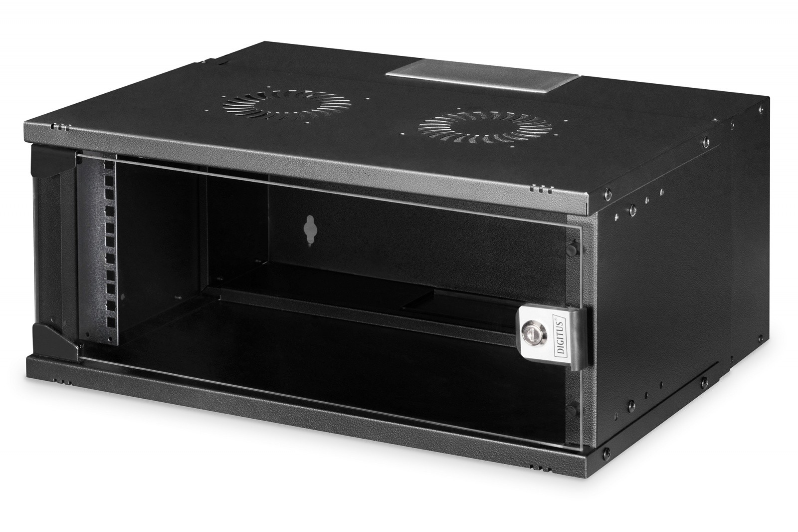 Zidna mrežna ormarić 19" 4U, SOHO PRO 240x540x400 mm, crna