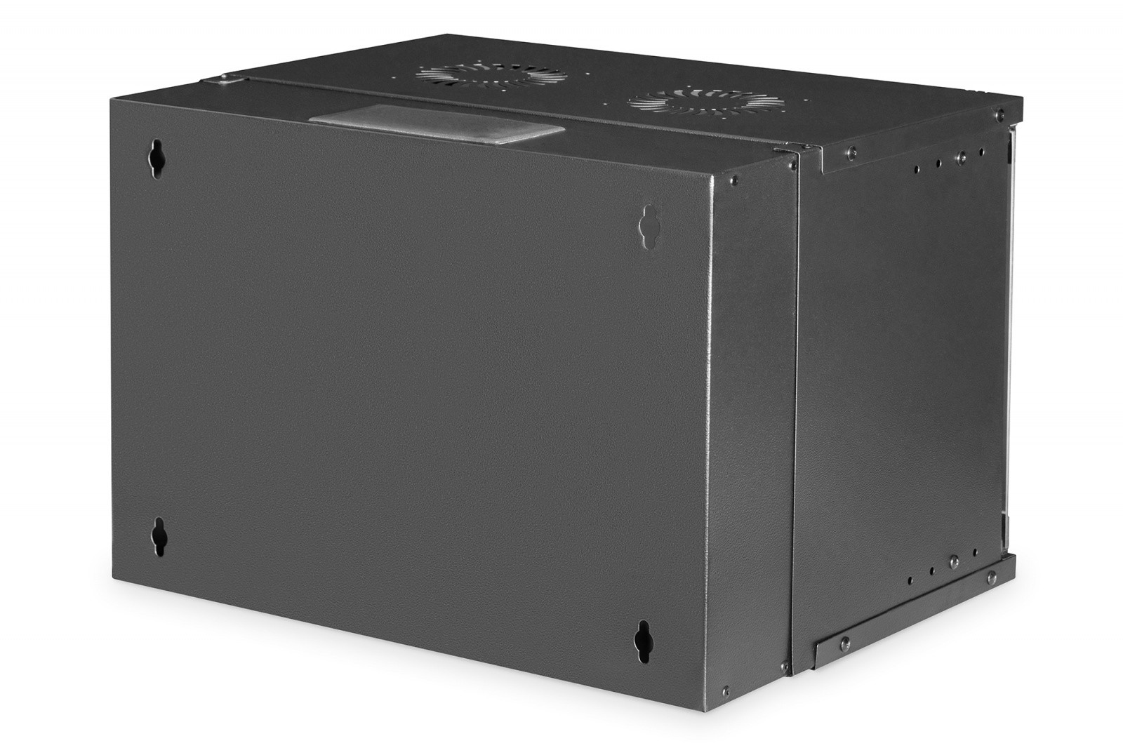 Zidni mrežni ormarić 19" 7U, SOHO PRO 370x540x400 mm, crn 2