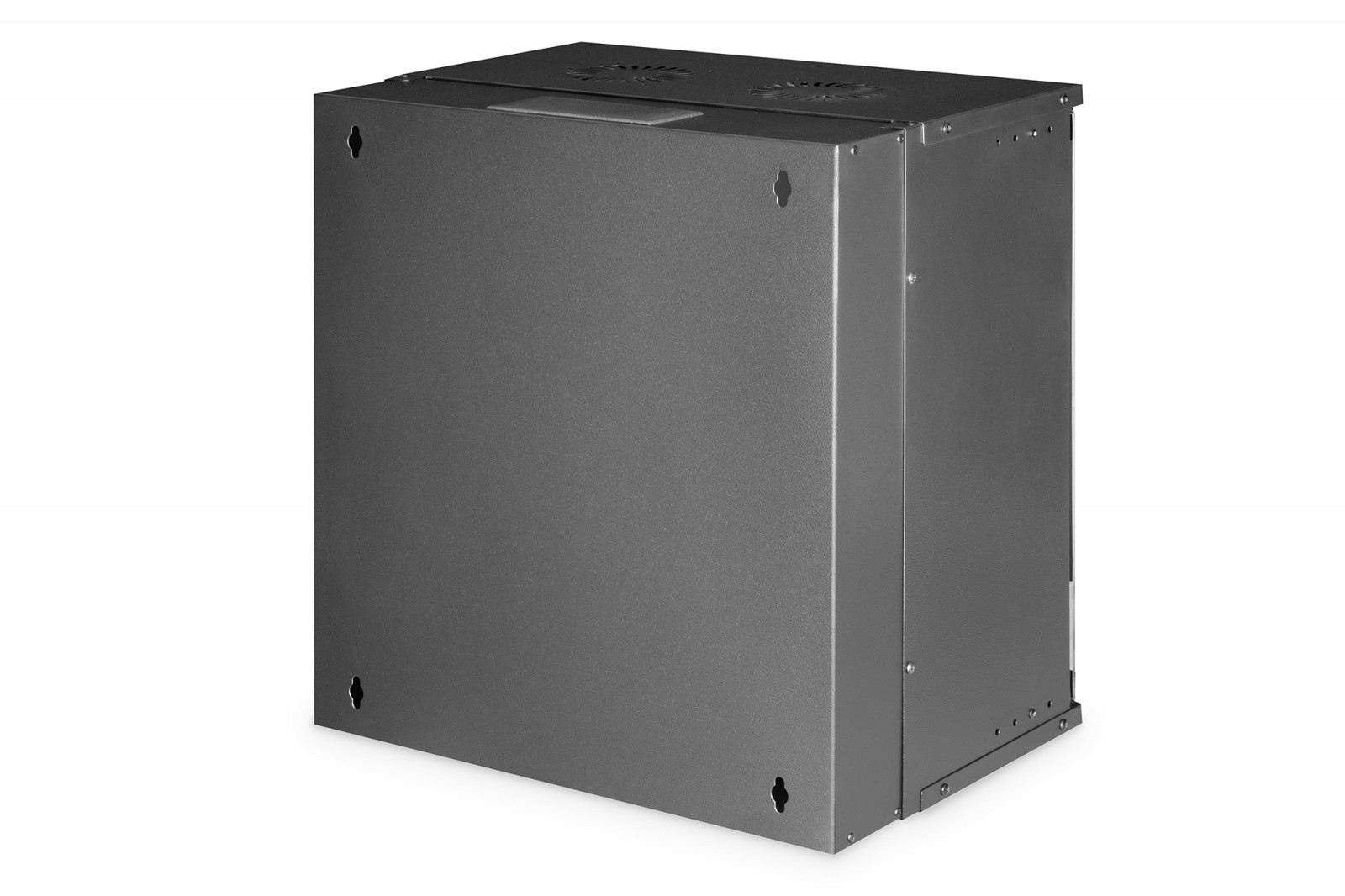 Zidni mrežni ormarić 19" 12U, SOHO PRO 595x540x400 mm, crni 2