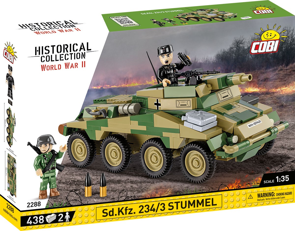 Cobi Kocki Historical Collection Sd.Kfz. 234/3