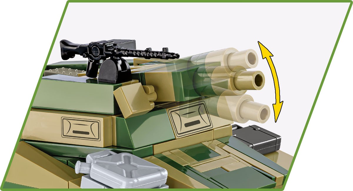 Cobi Kocki Historical Collection Sd.Kfz. 234/3 6