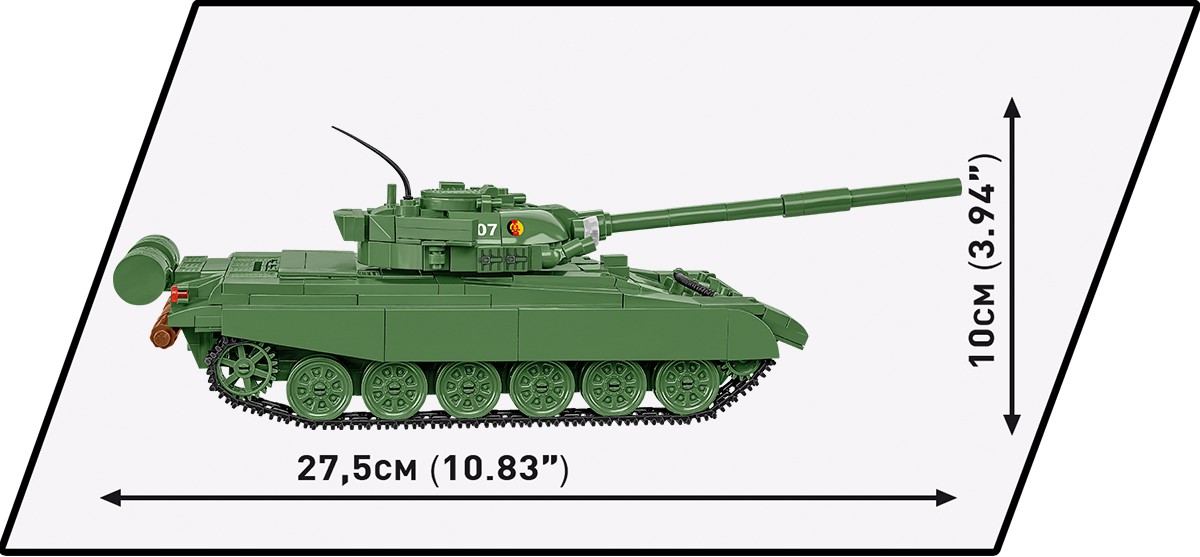 Stavebni bloki Armed Forces T-72 (Vzhodna Nemčija/Sovjetska) 4