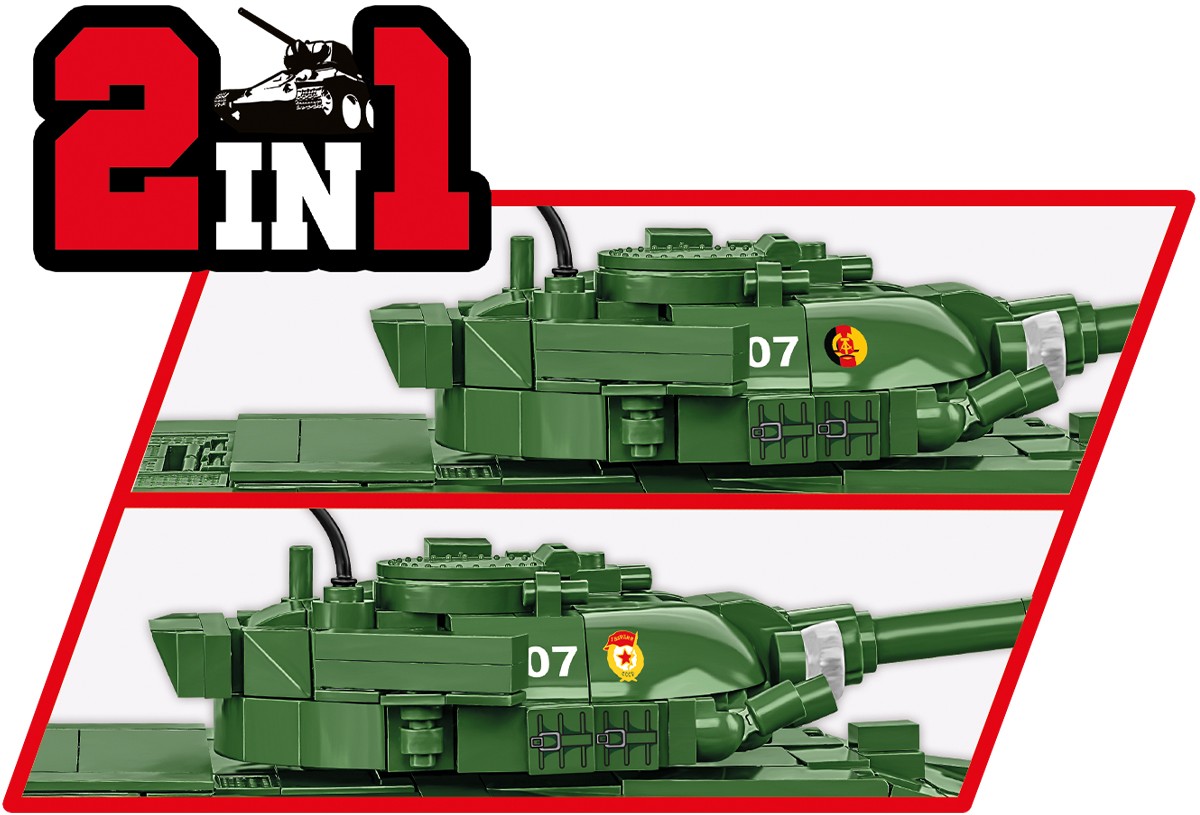 Stavebni bloki Armed Forces T-72 (Vzhodna Nemčija/Sovjetska) 7