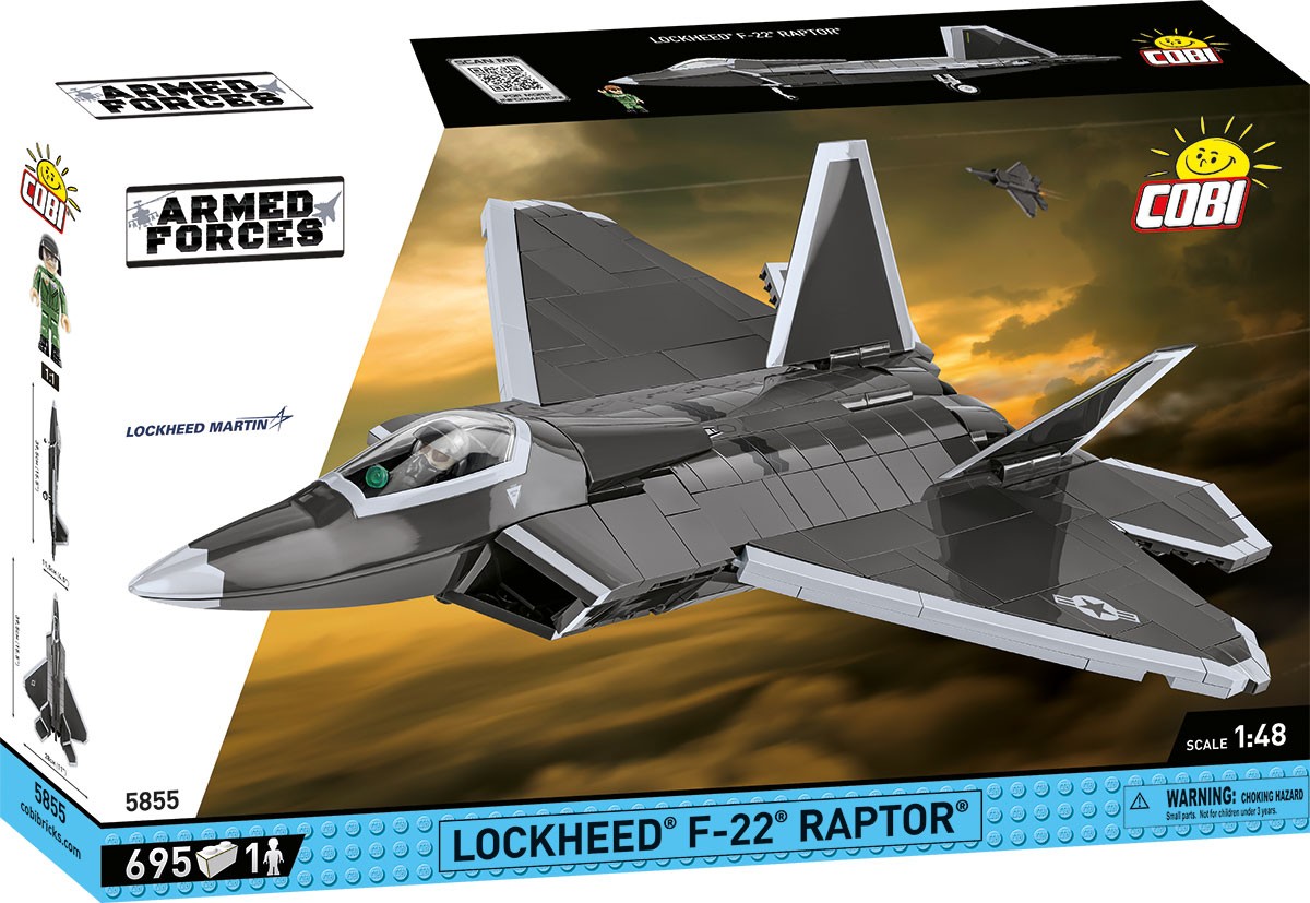 Stavebni bloki Armed Forces Lockheed F-22 Raptor