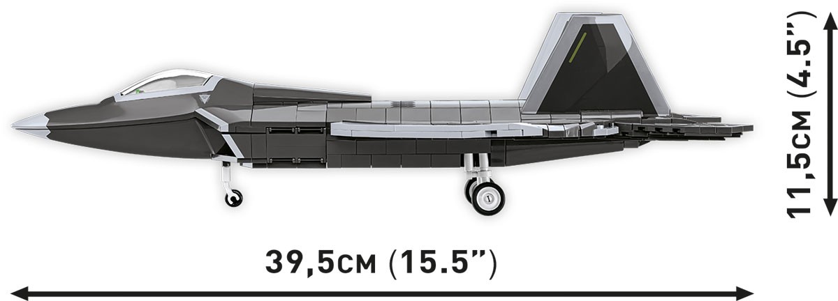 Stavebni bloki Armed Forces Lockheed F-22 Raptor 3