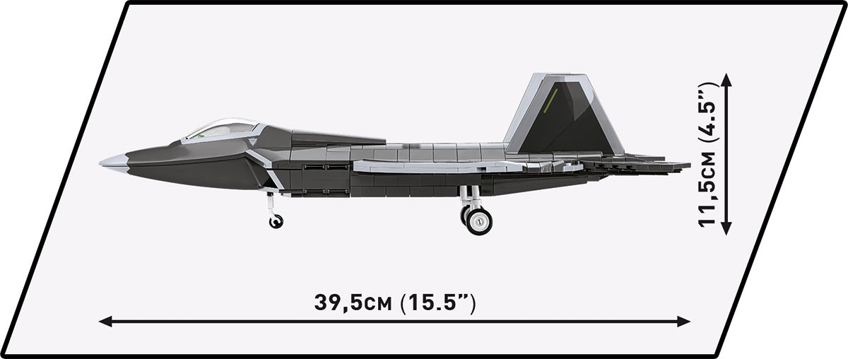 Stavebni bloki Armed Forces Lockheed F-22 Raptor 5