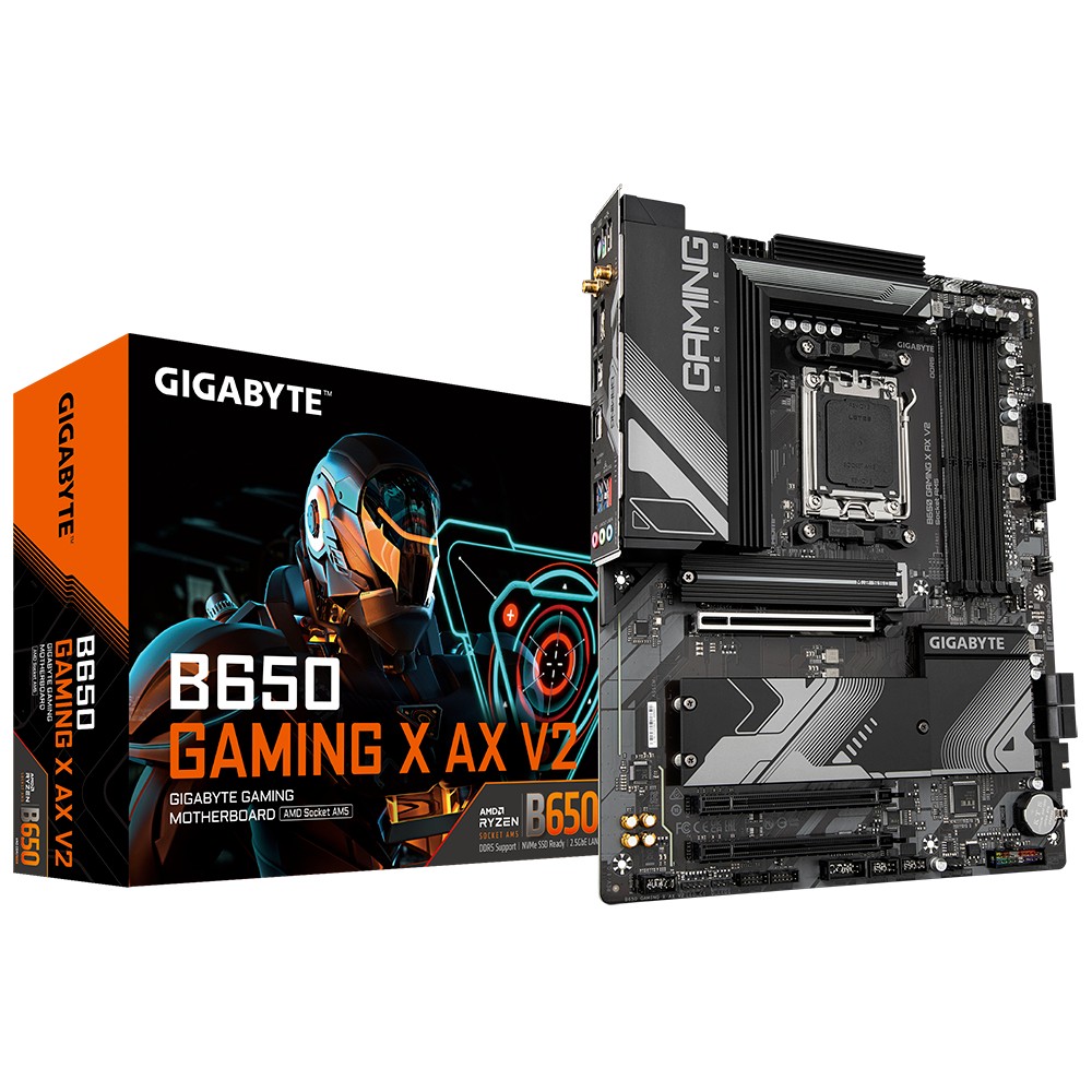 Matična plošča Gigabyte B650 GAMING X AX V2, AM5, 4x DDR5, ATX