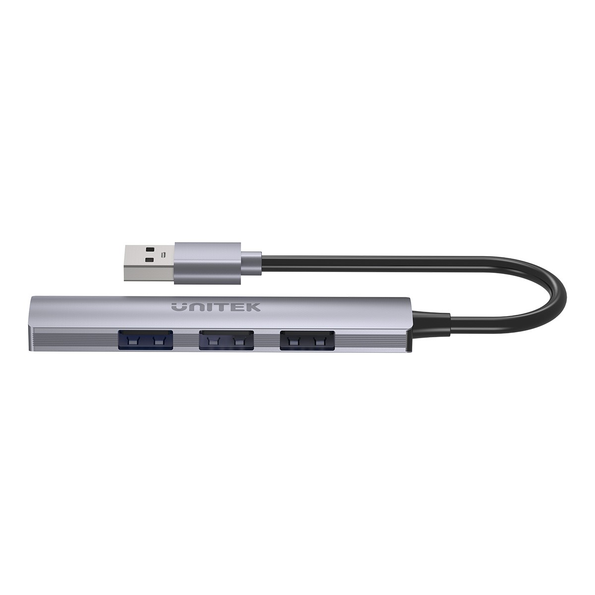 USB-A razdelilnik, 3x USB-A 2.0 + 1x USB-A 5 Gbps, aluminijast 5