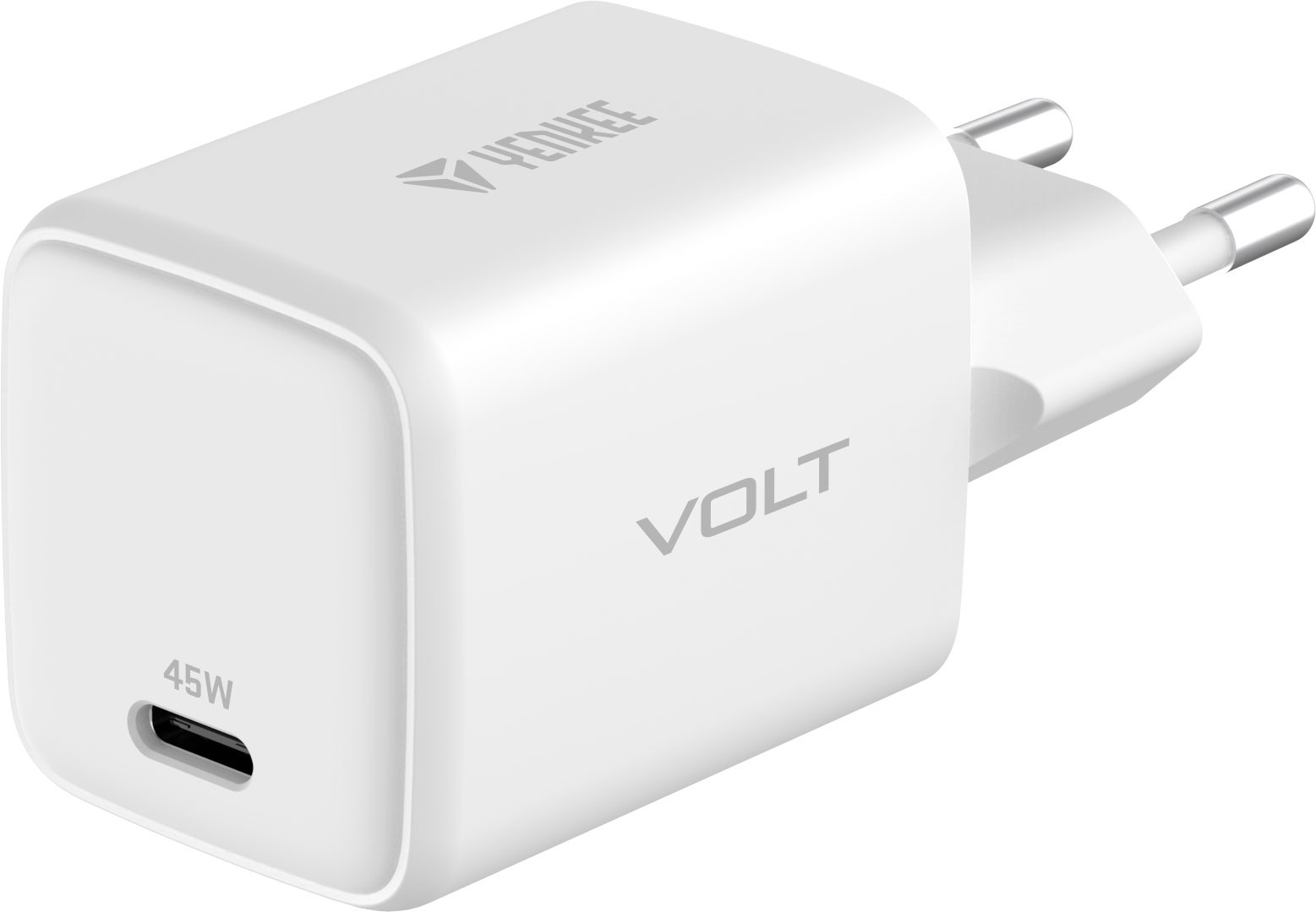 Polnilnik USB C 45W 3A PD 3.0 QC3.0 bela barva