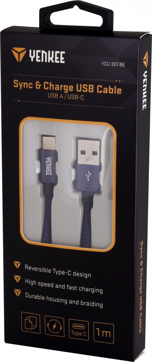 Podaljševalni kabel USB-A 2.0 / USB-C, 480 Mb/s, 3A 4