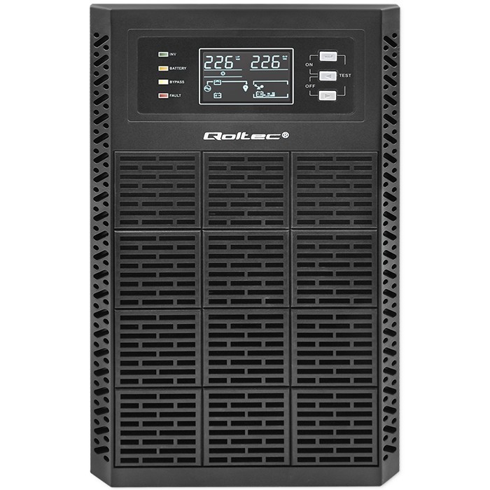 UPS napajalnik 3kVA/3000W, LCD, EPO, USB, On-line 5