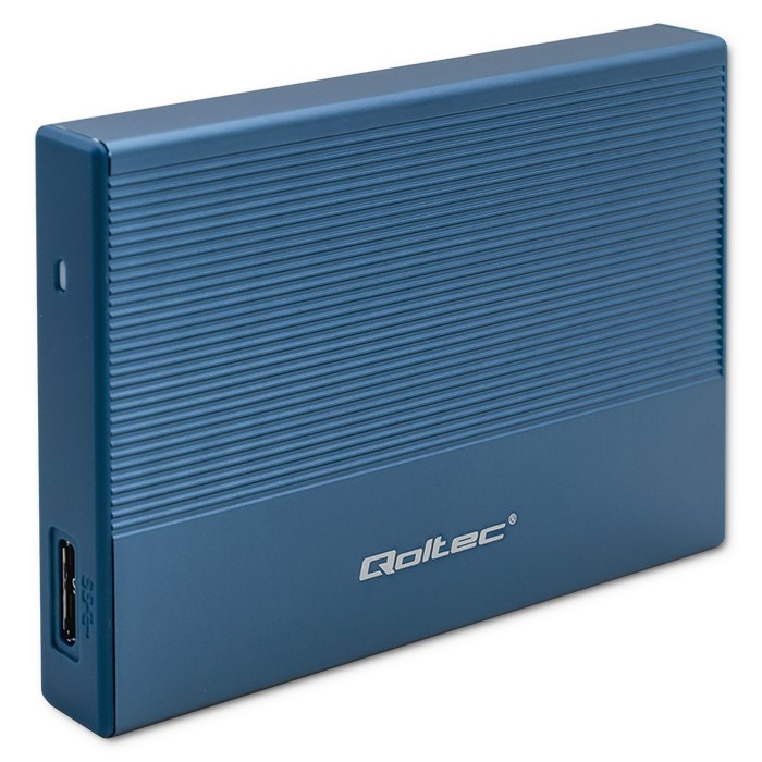 Ohišje za 2.5" SATA SSD/HDD disk, USB 3.0, 2TB, modra 3