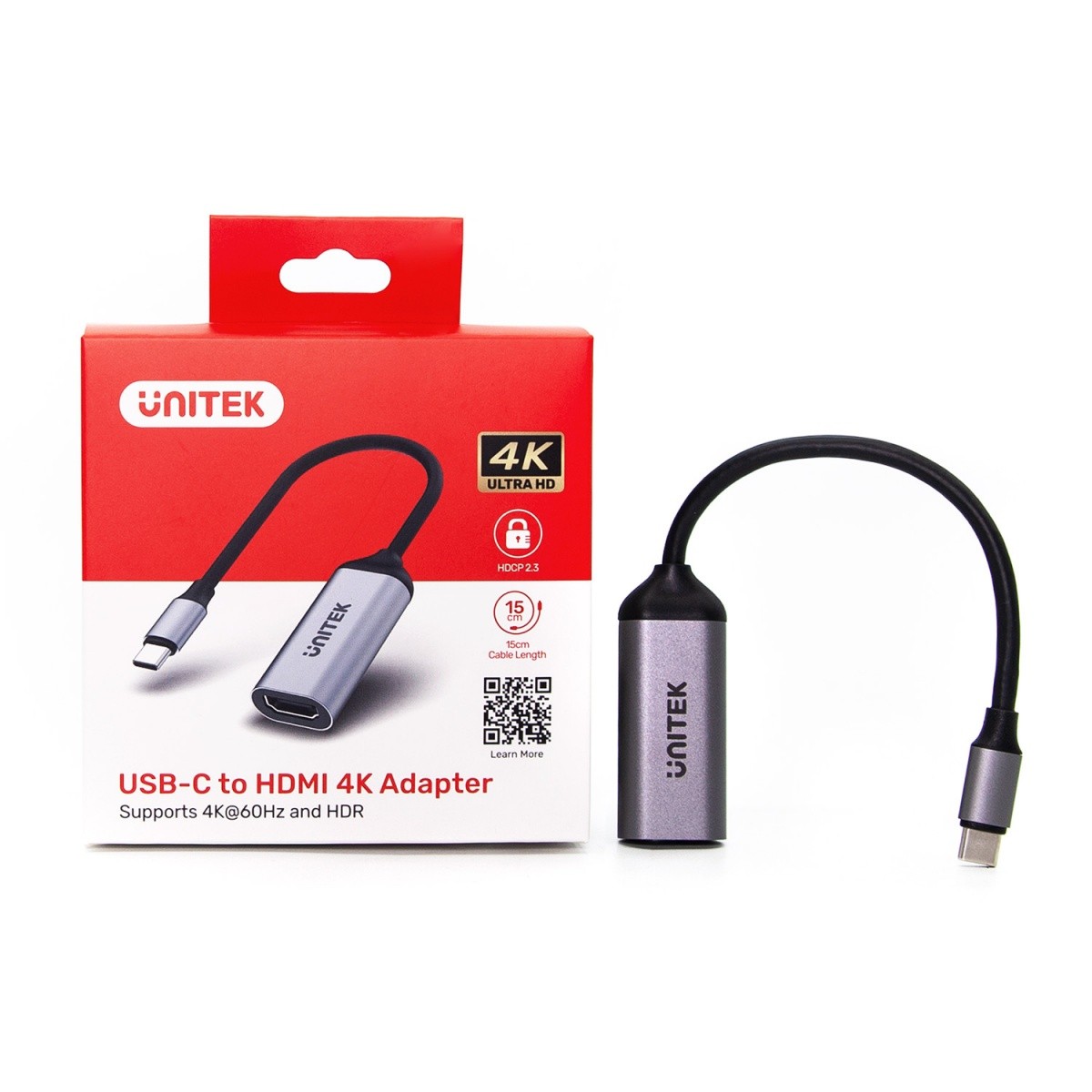 Adapter USB-C na HDMI 2.0, 4K 60Hz, M/F 2