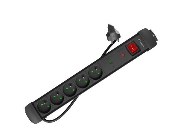 Lanberg napajalna letev SP1-05E-0300-BK 5x230V, 3m 5