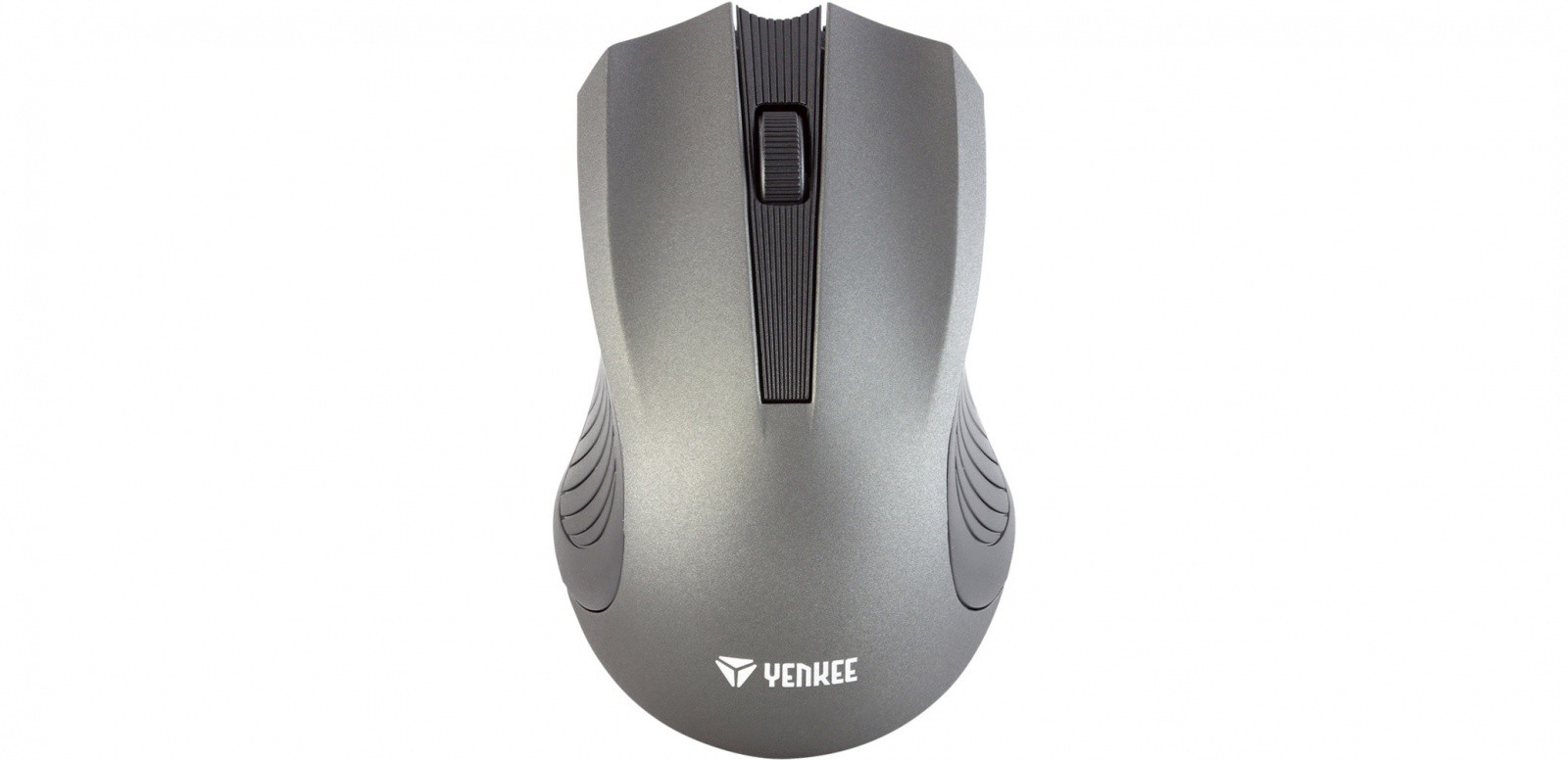 Brezžična miška YENKEE 2.4GHz, 3 gumbi, doseg 10m, siva 7