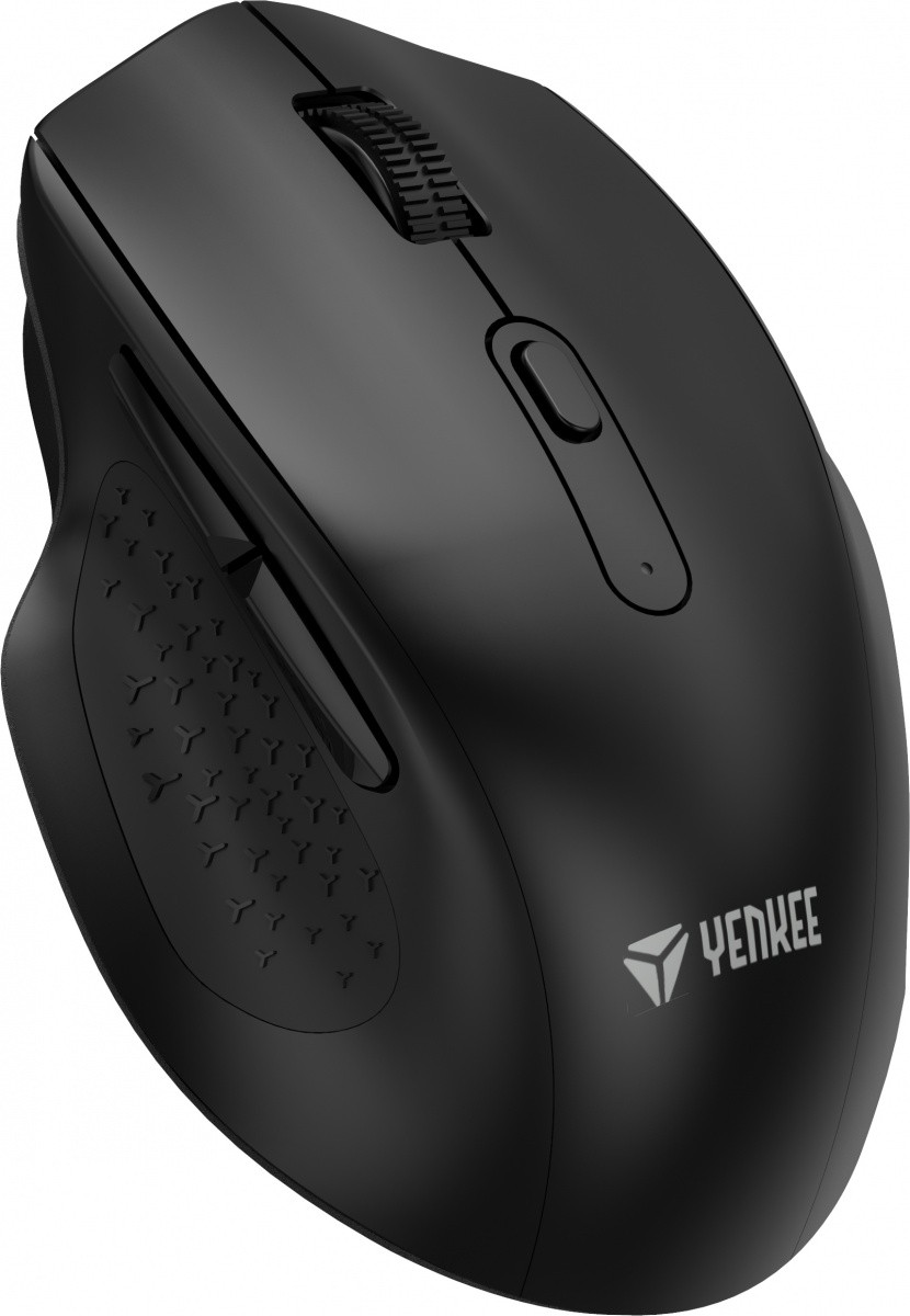 Brezžična miška YENKEE DUAL WiFi+Bluetooth, črna 2