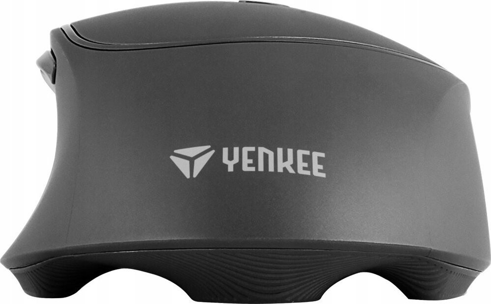 Brezžična miška YENKEE 2.4Ghz, akumulator, 6 gumbov, 2400DPI, siva 5