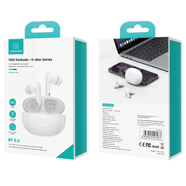 Bluetooth slušalke TWS X-Don Series z ENC mikrofonom, črne 2