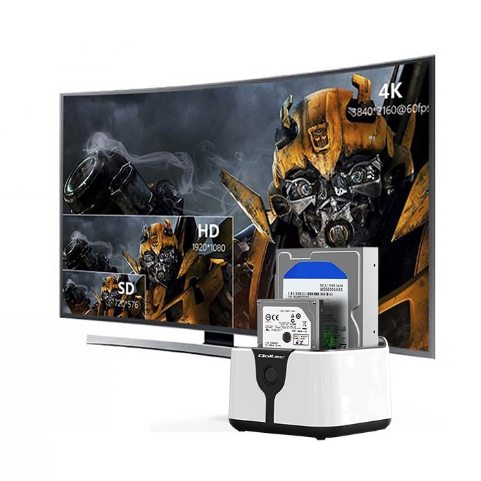 Priklopna postaja za diske 2.5"/3.5" SATA III, USB 3.0, kloniranje 7