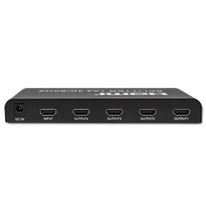 Aktivni HDMI razdelilnik 4x 4K@60Hz 5