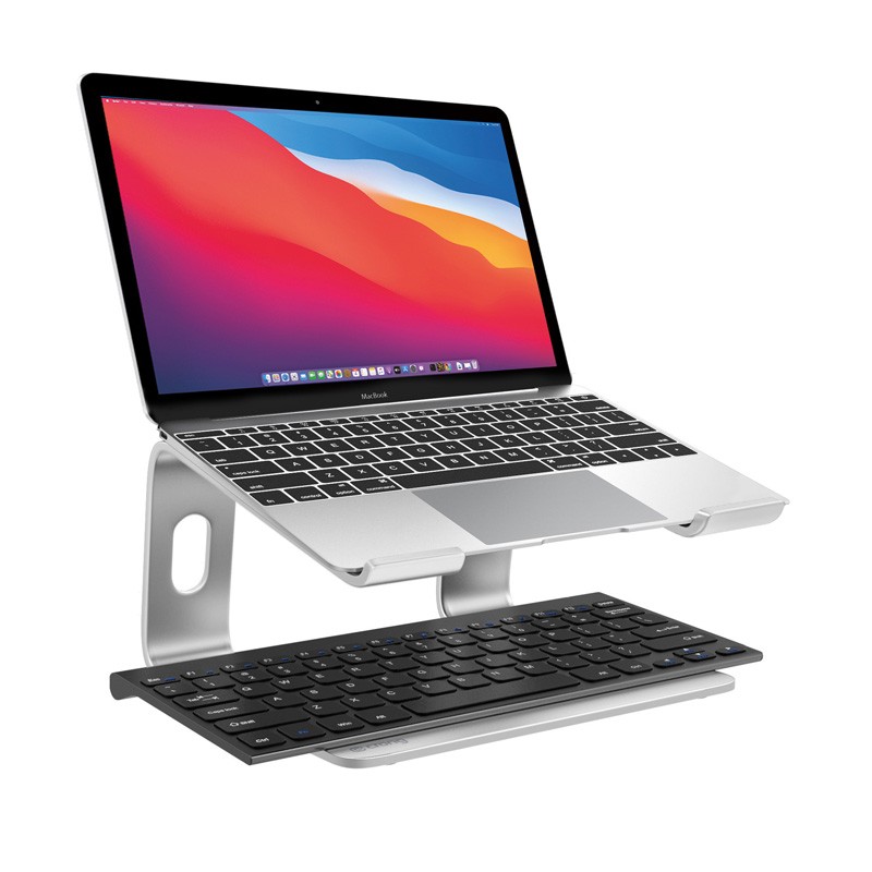 Aluminijasto stojalo za prenosnik AluBench srebrno 5