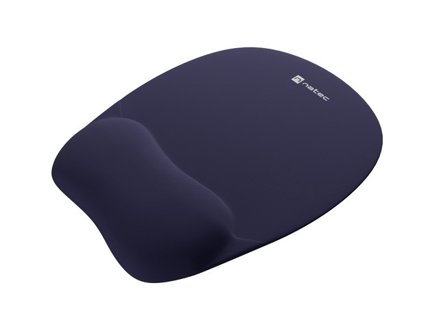 Ergonomska podloga za miško CHIPMUNK Memory Foam 230x200 modra