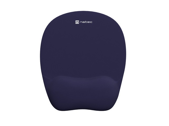 Ergonomska podloga za miško CHIPMUNK Memory Foam 230x200 modra 3