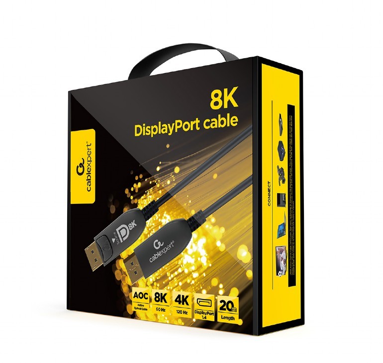 Kabel 8K DisplayPort AOC Premium 20m 2