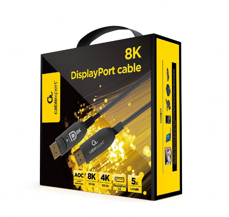 Kabel 8K DisplayPort AOC Premium 5m 3