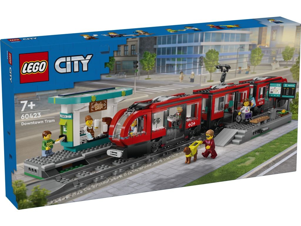 LEGO City kocke - Mestni tramvaj 60423