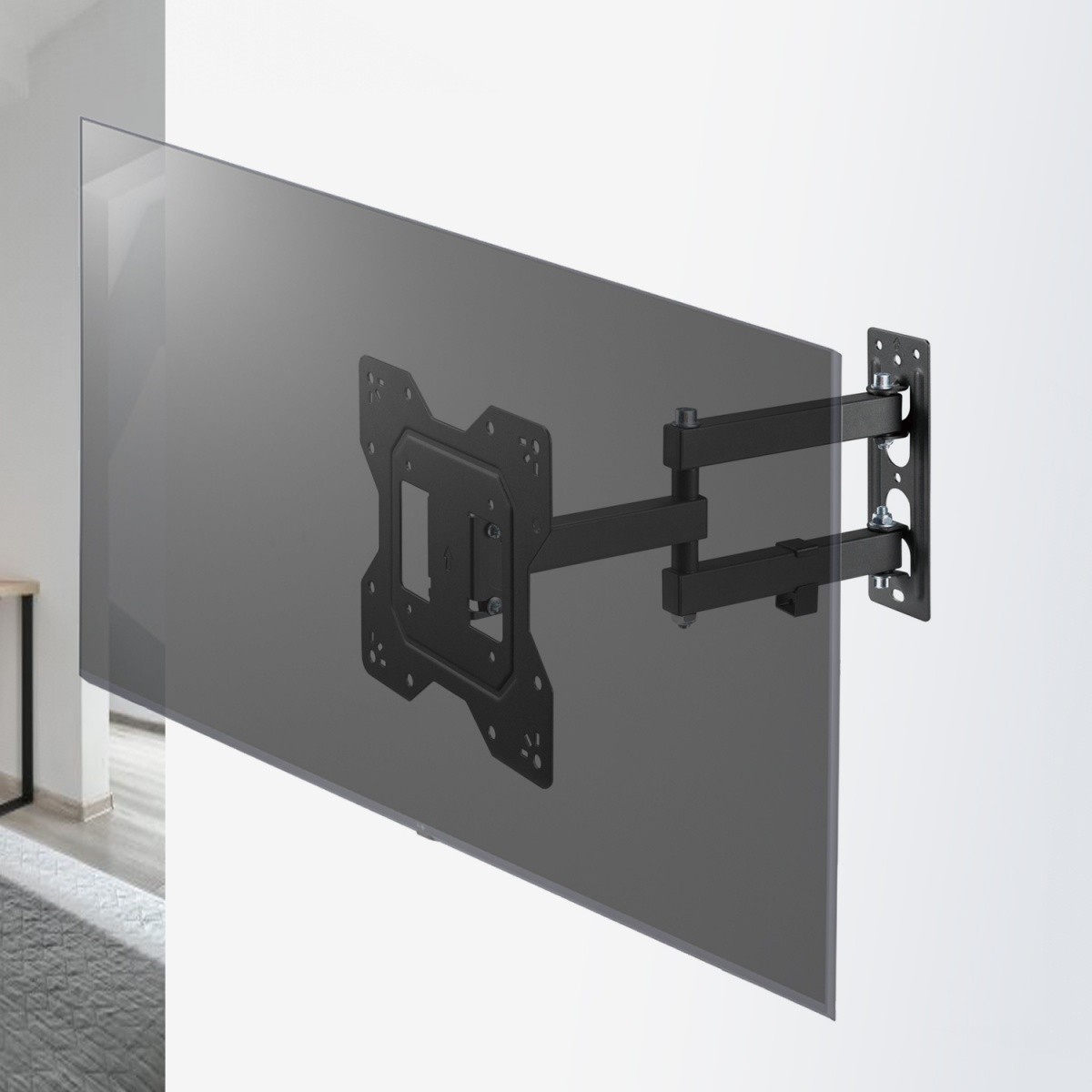 Stenski nosilec za TV Maclean 23-43" VESA 200x200 MC-700N 2