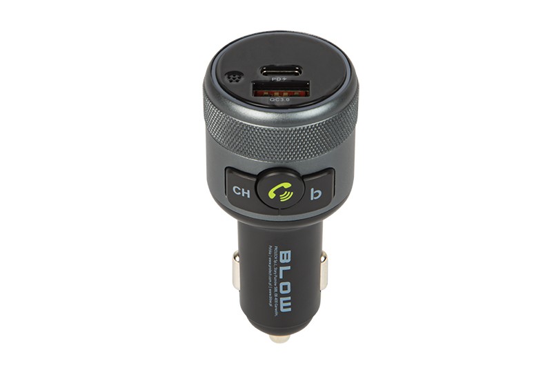 BLOW FM oddajnik Bluetooth 5.1, QC3.0 + PD 24W 2