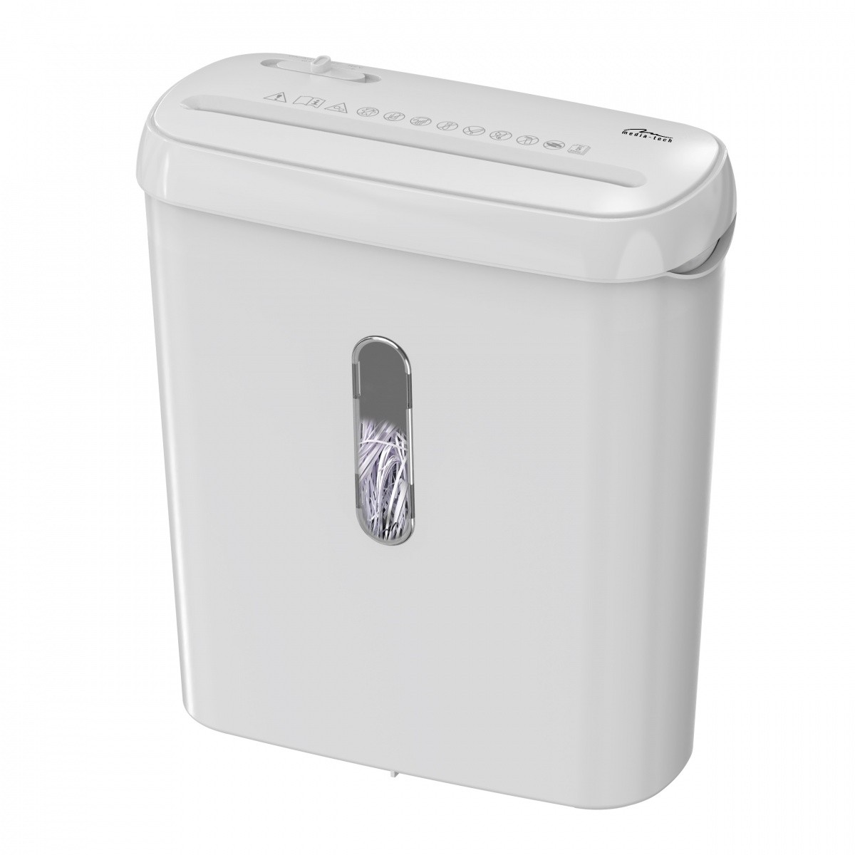 Univerzalni drobilnik dokumentov, folij in kartic WHITE SHREDDER MT223 4