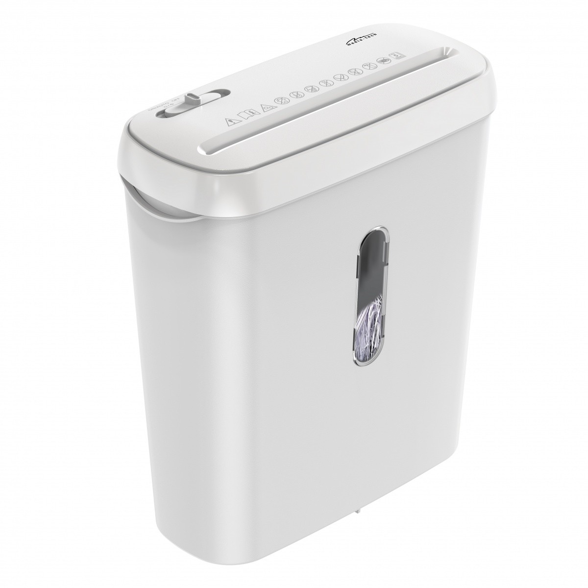 Univerzalni drobilnik dokumentov, folij in kartic WHITE SHREDDER MT223 5