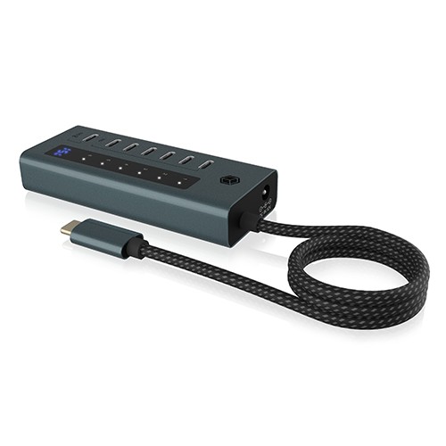 USB-C hub IB-HUB1457-C31, 7 vrat, 36W napajalnik 2
