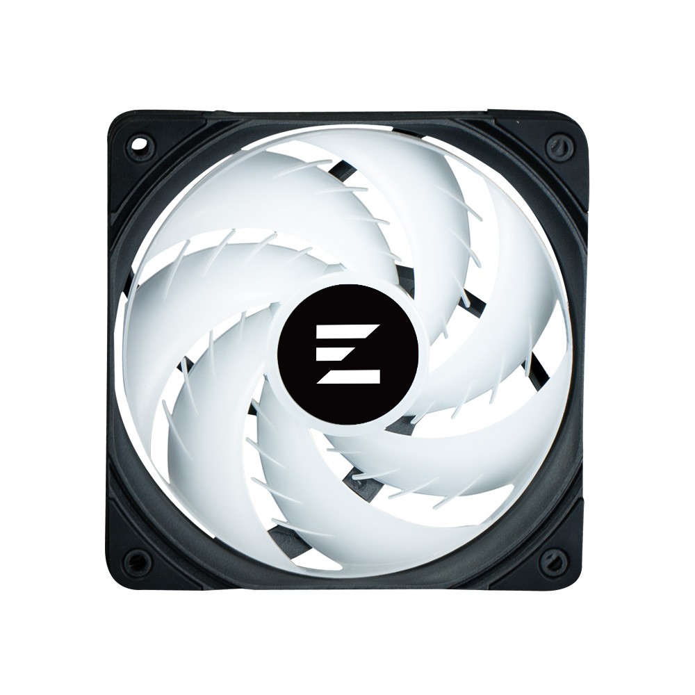 Ventilator ZM-AF 120 ARGB črn