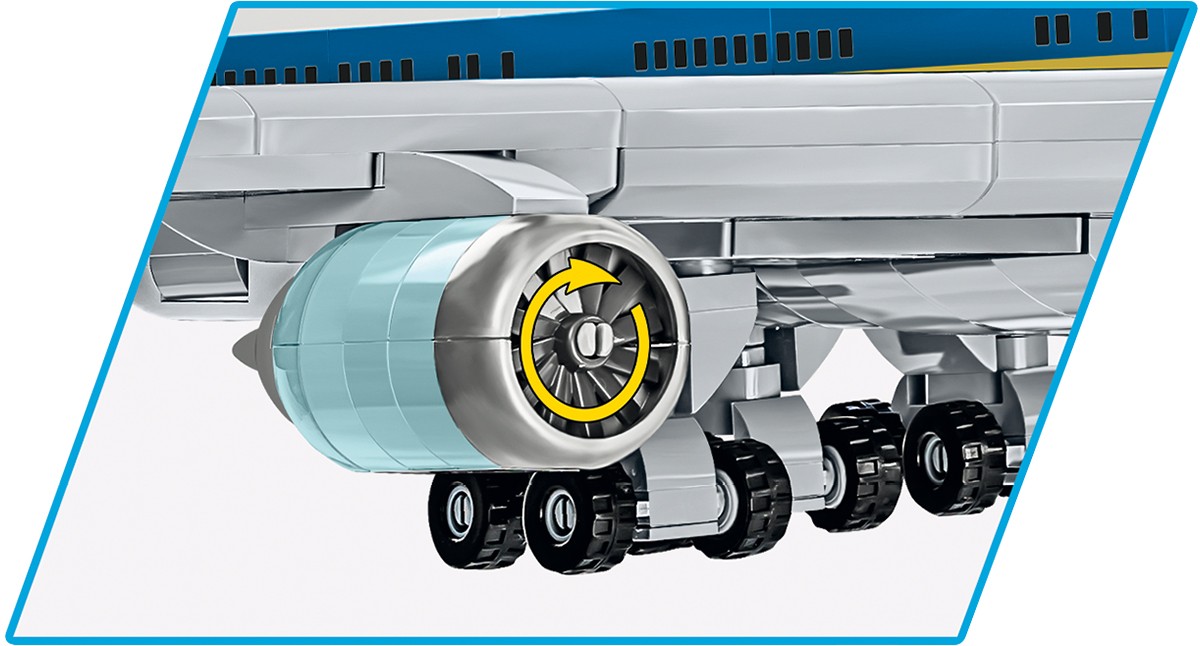 Cobi Klocki 26610 Boeing 747 Air Force One komplet 6