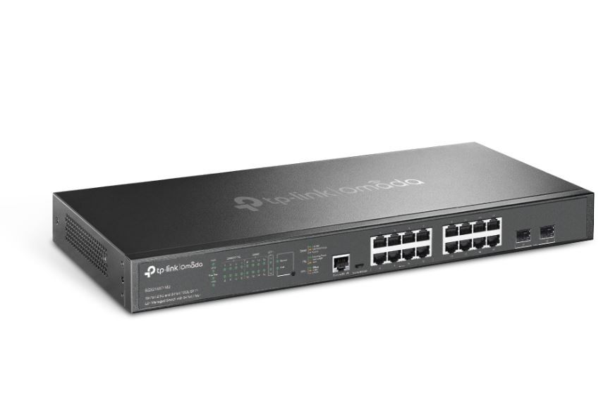 Upravljani preklopnik SG3218XP-M2: 16x 2.5GbE PoE+, 2 SFP+ 2
