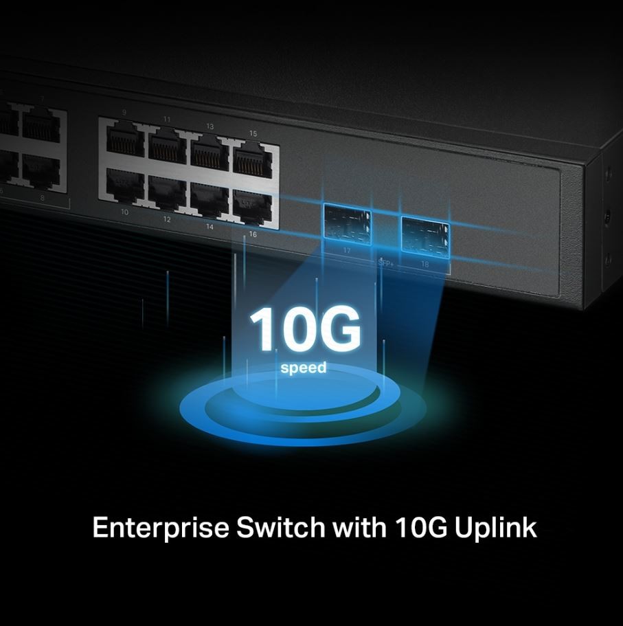 Upravljani preklopnik SG3218XP-M2: 16x 2.5GbE PoE+, 2 SFP+ 5