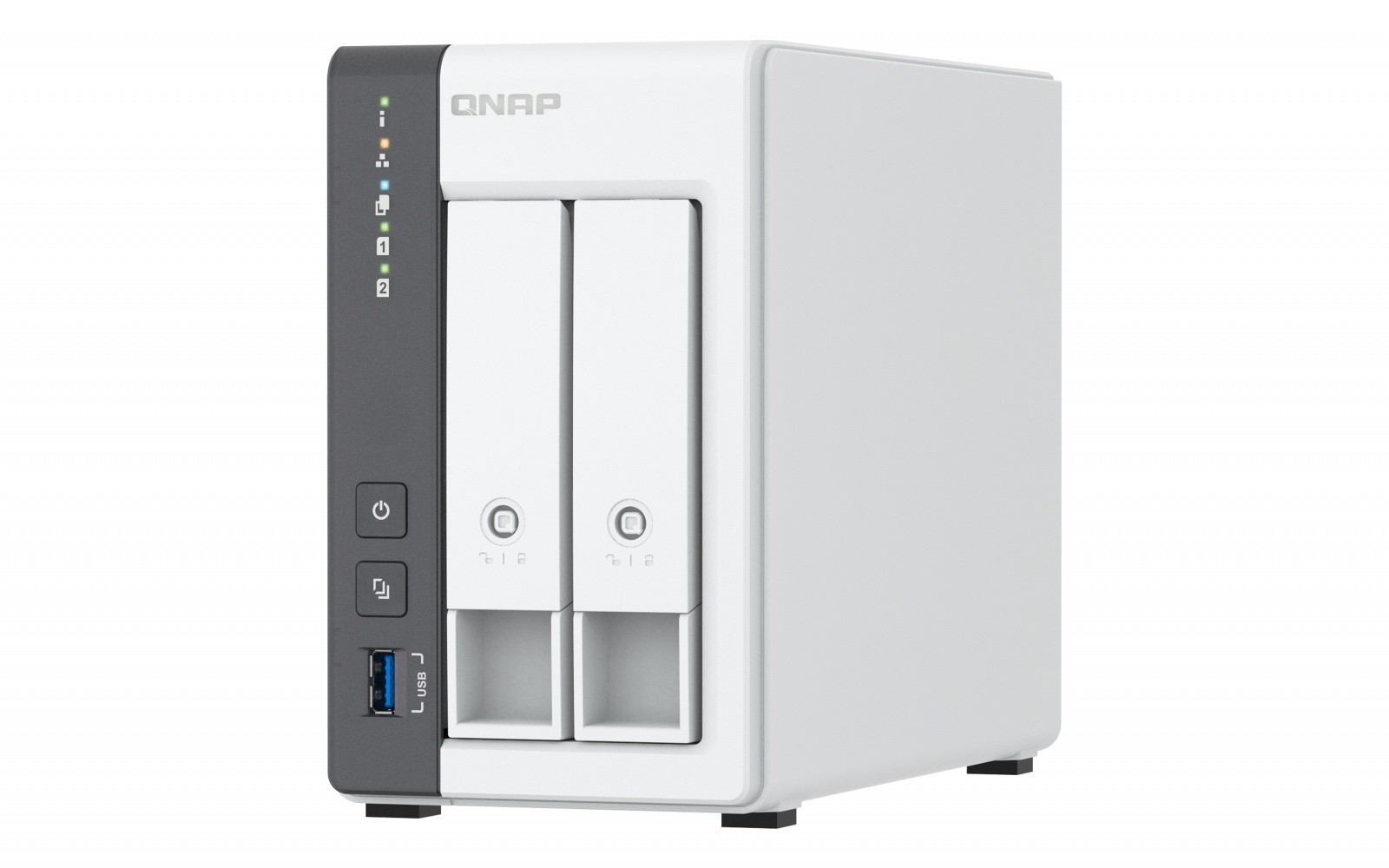 TS-216G NAS strežnik: 2bay, ARM 2.0GHz QC, 4GB RAM, 1x 2.5GbE 4
