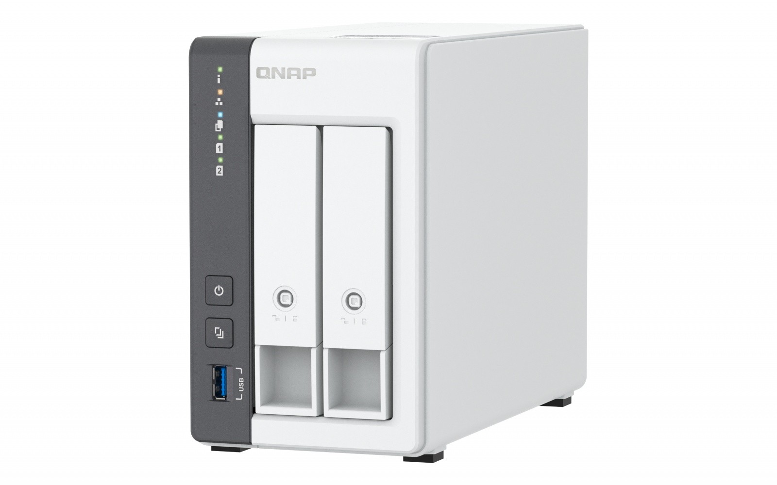 TS-216G NAS strežnik: 2bay, ARM 2.0GHz QC, 4GB RAM, 1x 2.5GbE 6